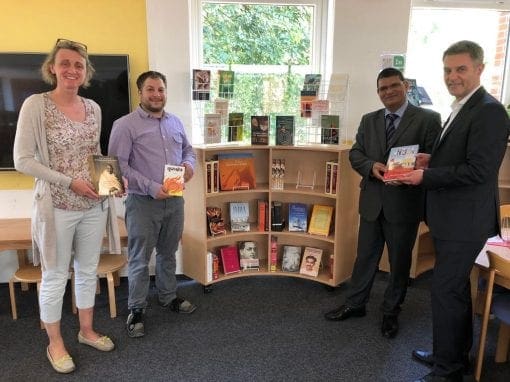 India Corner at the Library of ISHR 29th June 2018