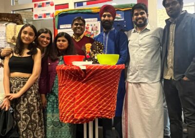 Indian students at International day at hannover